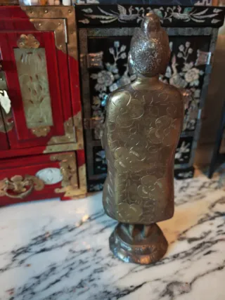 Figura Buda Bronce Sentado