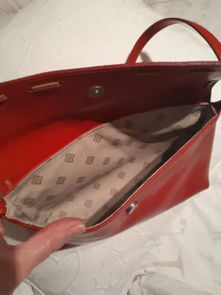 Bolso Ángel Reinares Rojo Piel