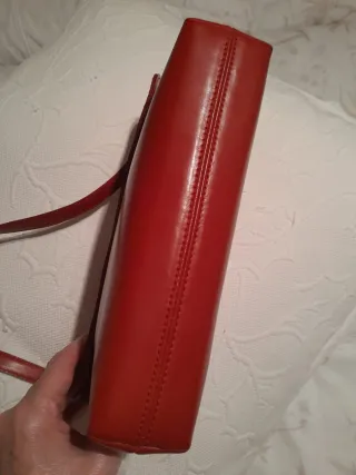 Bolso Ángel Reinares Rojo Piel