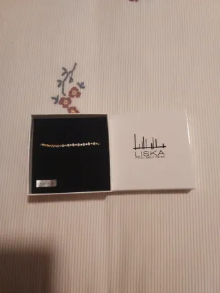 Pulsera Liska Plata 925 bañada en oro