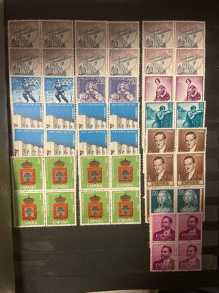 Colección sellos antiguos España 1