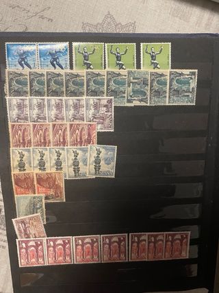 Colección sellos antiguos España 1