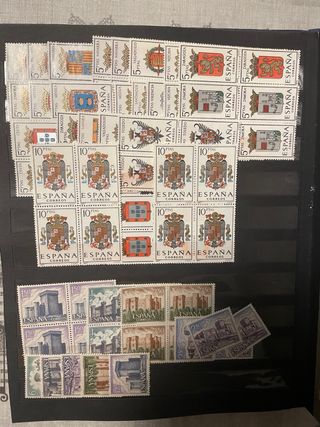 Colección sellos antiguos España 1