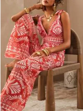 Conjunto Swim Oasis: Bañador y Pantalón