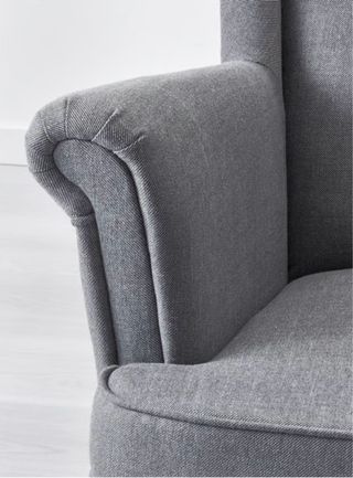 Sillón orejero Stradmon Ikea gris