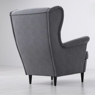 Sillón orejero Stradmon Ikea gris