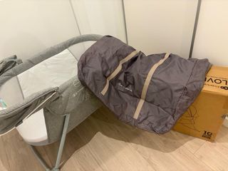 Moisés/Minicuna Kinderkraft Lovi Gris