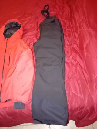 Completo Sci Giacca Pile e Pantaloni tg 12 anni