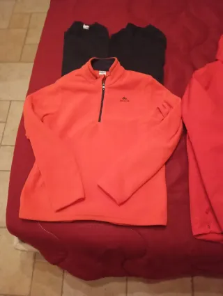 Completo Sci Giacca Pile e Pantaloni tg 12 anni