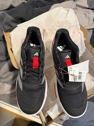 Adidas Scarpe Padel Crazyquick Nero Rosso