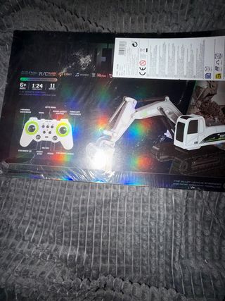 Juguete Excavadora Remote Control Aleación 1:24