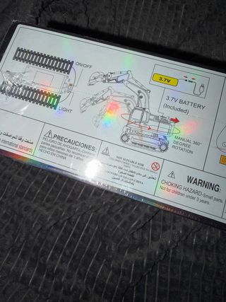 Juguete Excavadora Remote Control Aleación 1:24