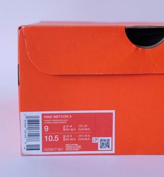 T42.5 - Nike Metcon 9 Hombre - hyper crimson-black