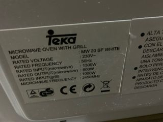 Microondas Teka Grill Blanco 20L