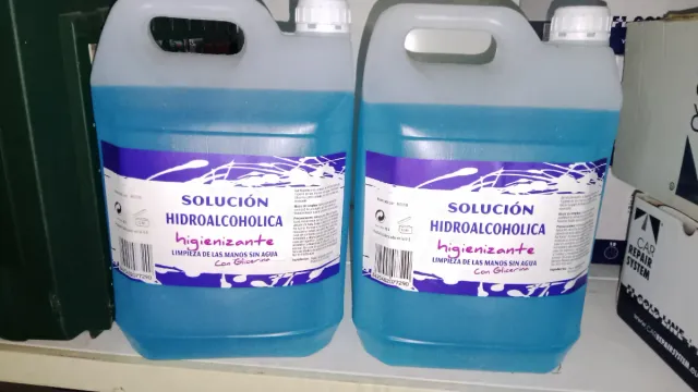 Liquido Hidroalcohólico Higienizante manos