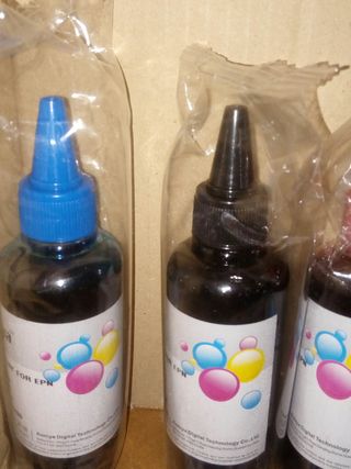 4 flaconi inchiostro colori