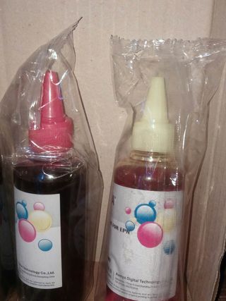 4 flaconi inchiostro colori