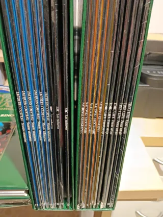 Colección de libros de naturaleza