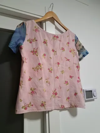 Camiseta floral talla 42/44