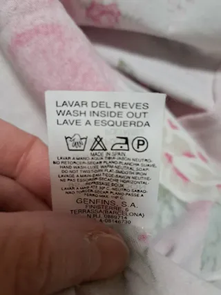 Camiseta floral talla 42/44