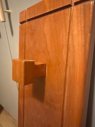 Perchas de madera para pared
