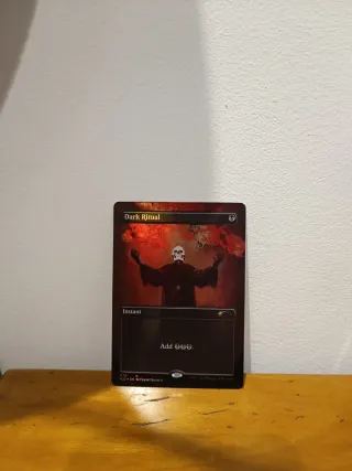 Dark Ritual Foil Magic The Gathering Carta