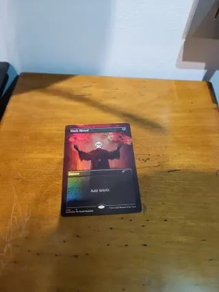 Dark Ritual Foil Magic The Gathering Carta