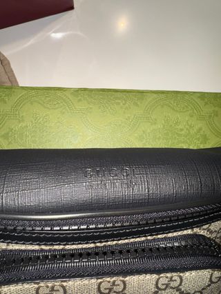 Bolso Riñonera Gucci GG Supreme Beige