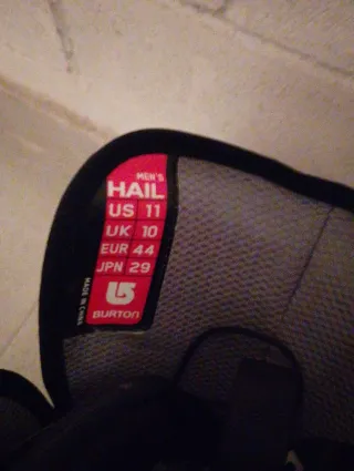 Botas Snowboard Burton Hail Talla 44