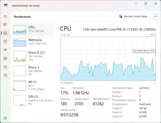 Portátil ASUS Vivobook i5 8GB 512GB SSD