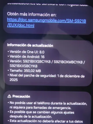 Samsung Galaxy S24 Dorado