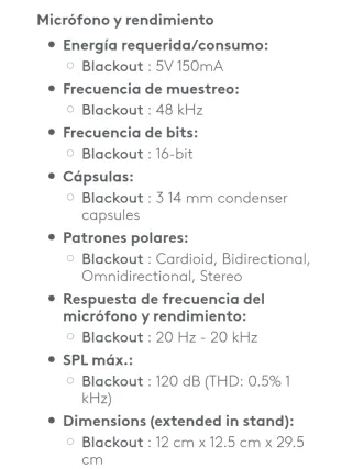 Micrófono Logitech Blue Yeti Plata