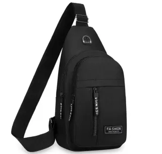 Bandolera Negra Hombre