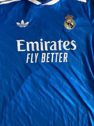 Camiseta Real Madrid Bellingham 5 Azul
