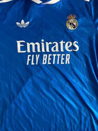 Camiseta Real Madrid Bellingham 5 Azul