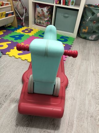 Caballito balancín 2en1 para bebés