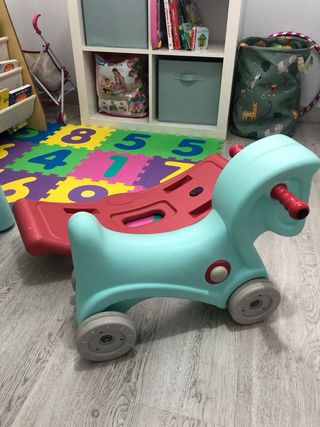 Caballito balancín 2en1 para bebés