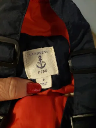 Salopette neve bimbo/a 6 anni