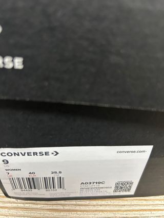 Converse Lift Hi Mujer Talla 40 a estrenar