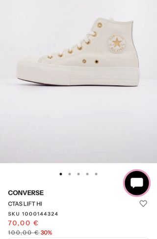 Converse Lift Hi Mujer Talla 40 a estrenar