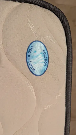 Somier 90x190 con Colchón Viscoelástico