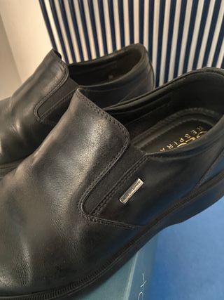 Geox Scarpa Vera Pelle 41 Elastici Senza Lacci