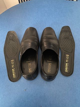 Geox Scarpa Vera Pelle 41 Elastici Senza Lacci