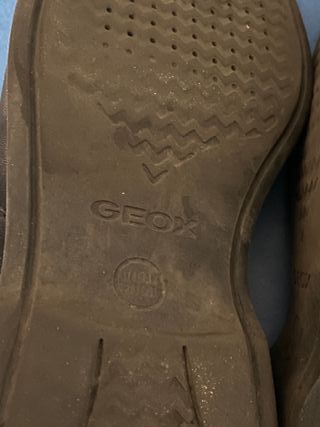 Geox Scarpa Vera Pelle 41 Elastici Senza Lacci