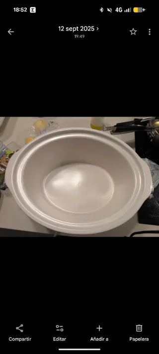 Olla Cocción Lenta Eléctrica