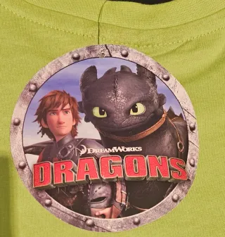 Camiseta Cómo Entrenar a tu Dragón 8 años