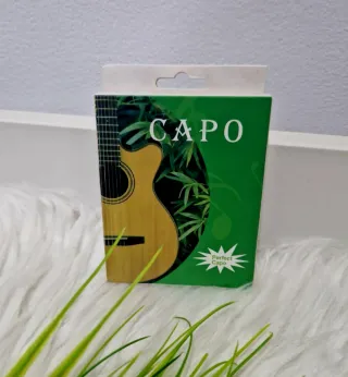Capotraste para Guitarra Preto