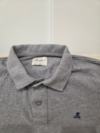 Polo Scalpers gris talla S