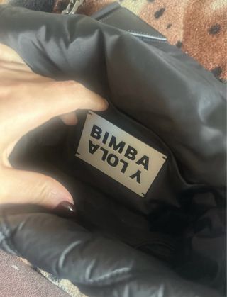 Bolso Bimba y Lola Negro Acolchado