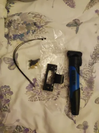Bombín Bicicleta con Soporte